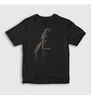 Presmono Unisex Çocuk Siyah Foff Billie Eilish T-Shirt 154207tt