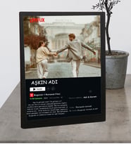 Masaüstü Lovefix Tasarımlı Ahşap Mdf Resimli Kolaj Çerçeve