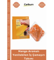 Özel Üretim Egzotik Tropikal Fantezi Balayı Gecelik Seti Mango Aromalı Yenilebilen İç Çamaşırı Takım