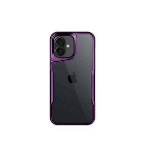 Newface Apple iPhone 16 Kılıf Boyi Silikon Kapak - Derin Mor