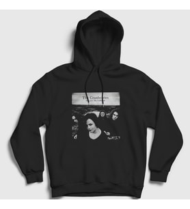 Presmono Unisex Beyaz Dreams The Cranberries Kapüşonlu Sweatshirt 173953tt (Siyah)