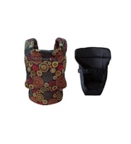 Premium Etnik Desen Ergonomik Kanguru Yenidoğan Set (Standart)