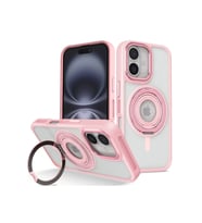 Pilelistore   iPhone 16 Banza Magsafe Standlı Kapak - Pembe