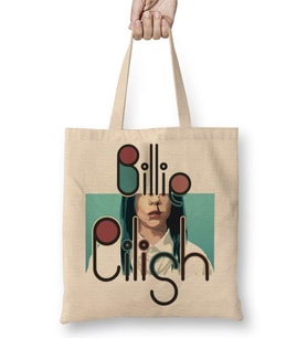Billie Eilish 04 Bez Çanta Uzun Saplı