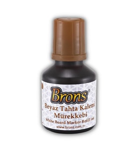Kahverengi Yazı Tahta Kalem Mürekkebi 30 ml 1 Adet Brons Tahta Kalemi Mürekkebi 1 Adet