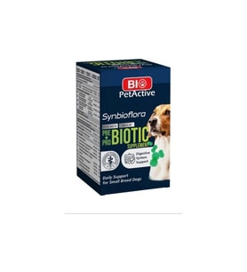 Bio Pet Active Küçük Irk Köpekler için Synbioflora Prebiotik 60 Tablet
