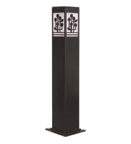 AVONNI BSU-68144-BSY-M4-B Siyah Boyalı Dış Mekan Aydınlatma E27 Aluminyum Akrilik Cam 12cm