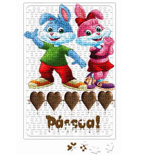 Amor e Pascoa Puzzle 240 Parça Yapboz