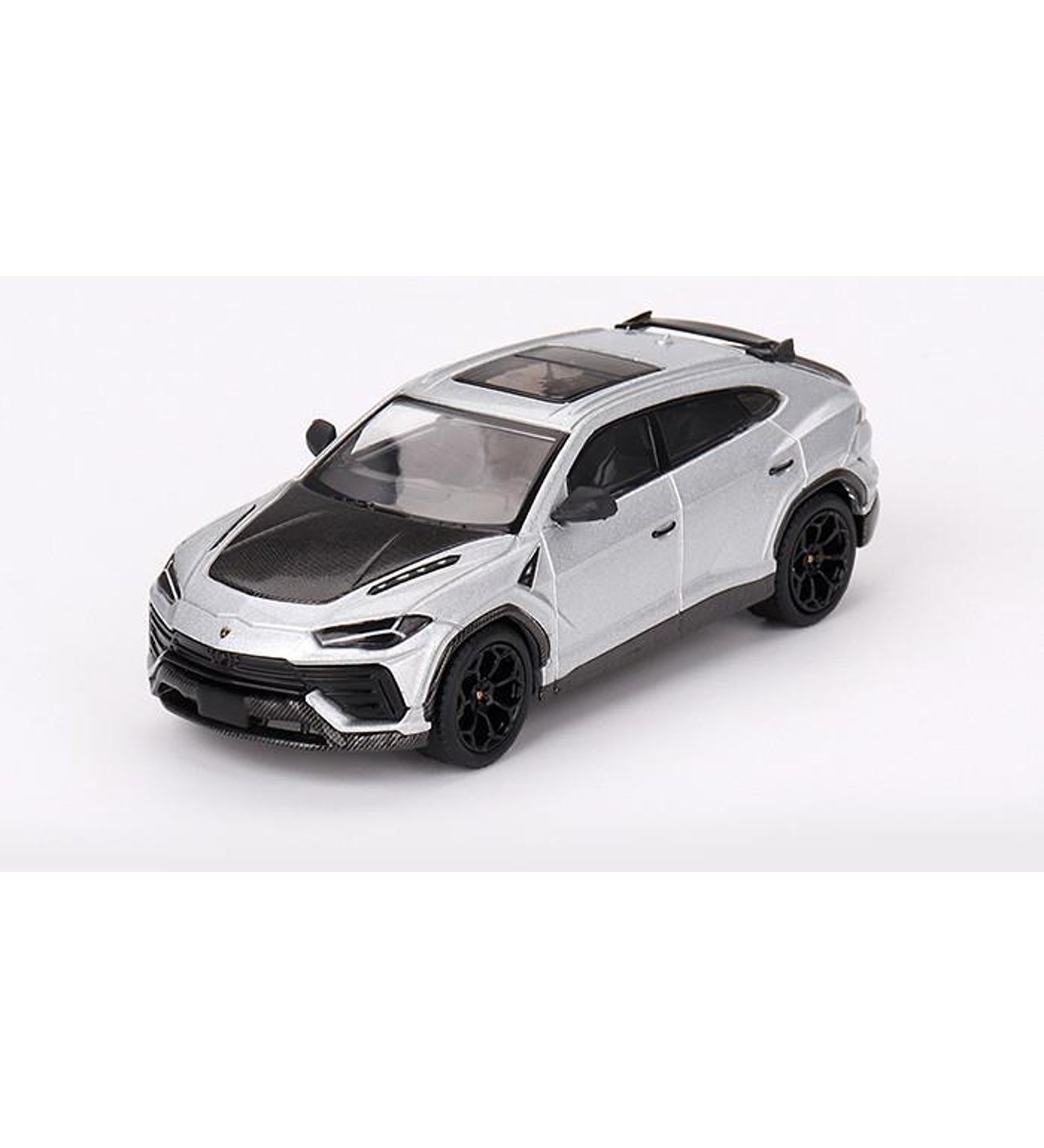 Mini GT 747 Lamborghini Urus Performante Grigio Nimbus LHD Model Araba