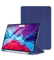 Microsonic Apple iPad Pro 11`` 2022 4. Nesil Kılıf (A2759-A2435-A2761-A2762) Origami Pencil Lacivert