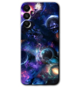 Galaxy A05s Kılıf HD Desen Baskılı Kılıf - Gezegen Karışımı