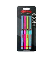rOtring Liner Keçe Uçlu Kalem 4lü Canlı Renkler 2166331
