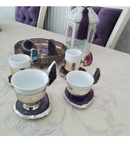Doğaltaş 4 lü fincan takımı