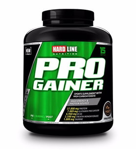 Hardline Progainer Çilekli 3000 gr Gainer kilo      Karbonhidrat (Mass&Gainer)