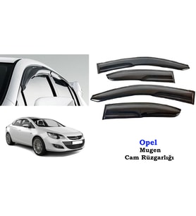 Opel Astra J Mugen Cam Kenar Rüzgarlığı 2011-2016