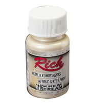 Rich Metalik Kumaş Boyası 50 cc. 3116 KREM 