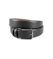 DeepSEA Erkek Lacivert Klasik 3,5 cm Suni Deri Kemer 1701350