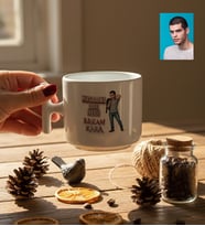 Kişiye Özel Karikatürlü Babaya Hediye Husband Dad Hero T Kupa Babalar Günü Hediyesi