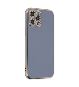 Apple İphone 12 Pro Max Kılıf Volet Silikon - Mavi