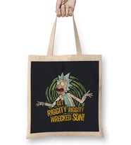 Rick And Morty 07 Bez Çanta Uzun Saplı