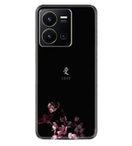 Vivo Y35 Kılıf Silikon Desen Özel Seri Love 1629