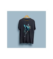Oversize Mistik Hayvan Tasarım Unisex T-shirt