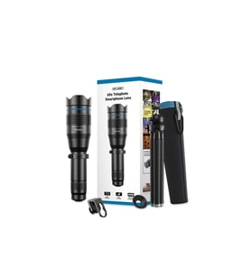 Profesyonel 60X Ultra Hd Zoom Optik Lens Teleskop Monoküler Teleskop Dürbün Tripod +Telefon Klipsi