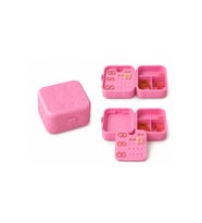 Çiçek Desenli Mini Takı Organizer Kutusu, Bölmeli ve Kapaklı Saklama Çözümü