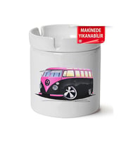 Vw Transporter T1 Baskılı Porselen At-Söndür Küllük (Kl-Otmbl-Vw)
