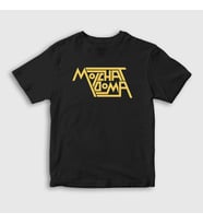 Presmono Unisex Çocuk Siyah Logo Molchat Doma T-Shirt 549862tt