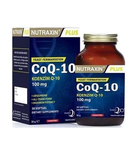 Nutraxin CoQ-10 ( Koenzim Q-10 ) 30 Kapsül