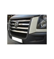 Vw Crafter Uyumlu Ön Panjur 5 Parça Krom 2006-2012