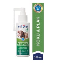 Vetürel Kedi Köpek Ağız ve Diş Bakım Spreyi 100 ml