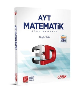 AYT 3D Matematik Tamamı Video Çözümlü Soru Bankası 3D Yayınları