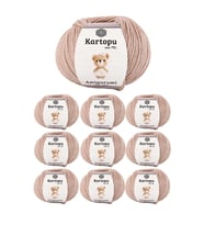 10 Adet Amigurumi El Örgü İpi 50gr 850