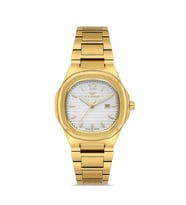 Ferro Quartz Çelik Altın Rengi 24 mm Kadın Kol Saati