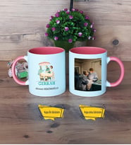 Cerraha Hediye Kupa Bardak Pembe Fotoğraflı Tıp Bayramı Hediyesi