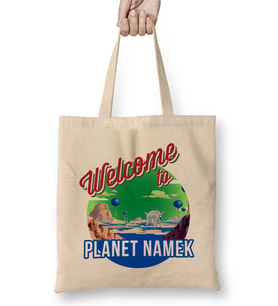 Dragon Ball Z Welcome To Planet Namek Bez Çanta Uzun Saplı