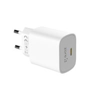 Zore Play Serisi PL09 Type-C Şarj Aleti 25W (Beyaz)