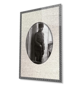 Atatürk Cam Tablo 4 mm Dayanıklı Temperli Cam