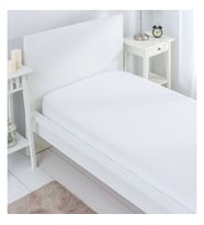 5 Adet Beyaz Düz Tek Kişilik %100 Pamuk Otel Çarşaf 160×240 Cm 63 Tel Dokuma