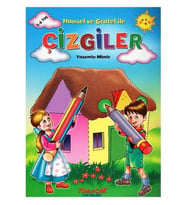 Hansel ve Gratel ile Çizgiler Kitabı Yumurcak Yayınları