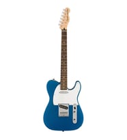 Squier 0378200502 Affinity Telecaster Elektro Gitar (Lake Placid Blue) Laurel Klavye Mavi Gövde ve Modern C Sap Profili