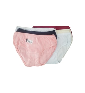Tutku 0855 Kız Çocuk Young Bato-Slip-Külot - 12'li Kombin (Çok Renkli)