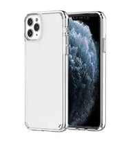 Coverzone iPhone 11 Pro ?le Uyumlu K?l?f Transparan Z-Coss GlassElegance TPU Tam Koruma Arka Kapak ?effaf Renk