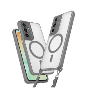 Durukar® Samsung Galaxy S23 FE Kılıf Enka Magsafe Silikon Kılıf - Titan Gri