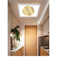 Nihan-salon Led Aydınlatma Avize- 60w Yeni Tasarım 60x60 -beyaz Işık-tavan Lambası