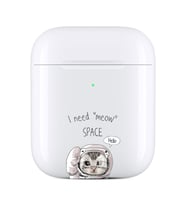 Kulak İçi Kulaklık Uyumlu Kılıf Hd Kapak Desenli I Need Meow Space