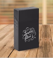 BK Gift Kişiye Özel İsimli Siyah Touch/Slender Boy Metal Sigara Kutusu-6