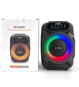 MS-1696BT LEDLİ SPEAKER BT LED AYARLI
